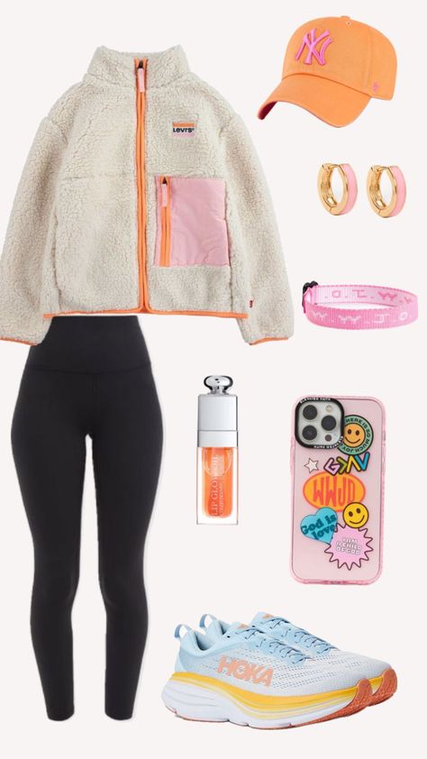 #outfitinspo #hoka #schoolfit Hoka Outfit, Hoka Shoes Woman, Switzerland Trip, Mom Fits, Travel Fits, Winter Fall Outfits, Nyc Summer, Everyday Fits, Fall Leggings