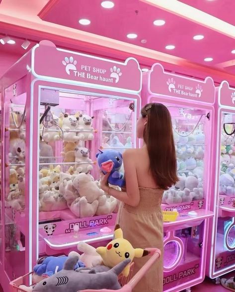 Claw Machine Hacks, Arcade Reference, Strawberry Kawaii, Claw Game, Machine Logo, Crane Machine, Crane Game, Pink Games, 28th Birthday