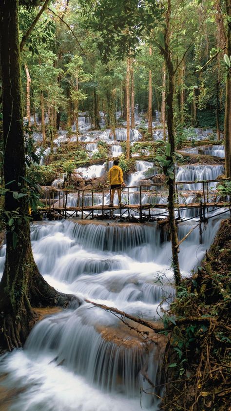 MICHAEL WAGEY | THE “KING” OF WATERFALL IN BANGGAI 💦✨👑 I have to admit that, this is the best waterfall in Banggai so far 🥹💙 This waterfall is very... | Instagram Banggai Island, Vacation Destinations, The King, Good Things, Travel, Instagram