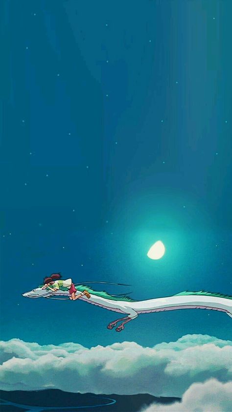 Ghibli Iphone Wallpaper, Ghibli Wallpapers, Studio Ghibli Wallpaper, Ghibli Background, Ghibli Wallpaper, Art Studio Ghibli, Studio Ghibli Background, Chihiro Y Haku, Ghibli Artwork