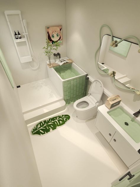 Japan Bathroom Design, Tiny House Closet, Bathroom Inspo Interior Design, Bedroom Ideas For Small Rooms Diy, Bilik Air, Bathroom Plan, Small Apartment Design, Dream Apartment Decor, Traditional Bedroom Decor