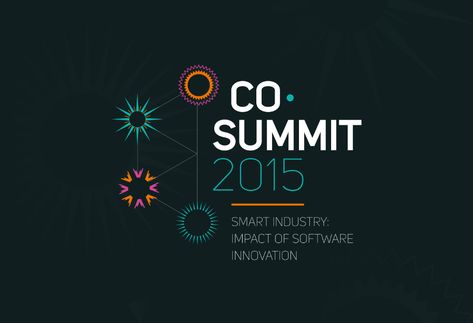 Co-summit 2015 ― event branding on Behance Summit Event Graphic Design, Summit Logo Design Inspiration, Summit Design Inspiration, Subtle Graphic Design, Conference Logo Design Branding, Summit Event Design, Conference Branding Ideas, Summit Poster Design, Conference Event Branding