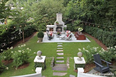 backyard paradise 078_20150723 Small Backyard Oasis, Patio Design Modern, Bungalow Backyard, Roof Deck Ideas, Small Home Remodel, Garden Spells, Retreat Decor, Paint Concrete Patio, Southern Interior