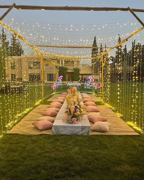 Surpriseplanner.in luxury, Proposal & Date Planner (@surpriseplanner.in) • Instagram photos and videos Canopy Setup, Debut Theme Ideas, Candle Night Dinner, Luxury Proposal, Home Flower Decor, Night Wedding Decor, Whole Cake, Special Drinks, Iftar Party