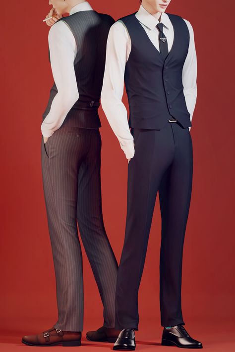 The Sims 4 Mens Cc, Sims 4 Tops Male, Male Cc Lookbook, Ts4 Suit Cc, Sims4 Suit Male, Sims 4 Cc Lookbooks Clothing Male, Sims 4 Male Tops, Ts4 Cc Alpha, The Sims 4 Pack