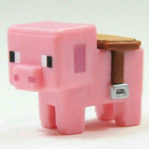 Clay Minecraft Figures, Clay Ideas Minecraft, Minecraft Clay Art, Minecraft Clay Ideas, Minecraft Polymer Clay, Clay Minecraft, Minecraft Figures, Minecraft Mini Figures, Minecraft Pig