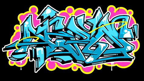 Graffiti Color Schemes, How To Do Graffiti, Graffiti Lettering Alphabet, Graffiti Wildstyle, Graffiti Tags, Graffiti Tagging, Graffiti Stickers, Stickers Art, Swag Cartoon