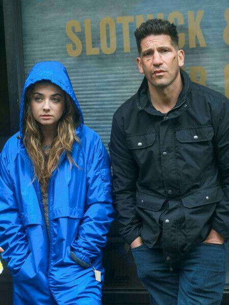 Amy and Frank/ Punisher Season 2 Punisher Season 2, Giorgia Whigham, Punisher Netflix, Jon Bernthal Punisher, John Bernthal, Punisher Frank Castle, Frank Castle Punisher, Amazon Prime Movies, Prime Movies