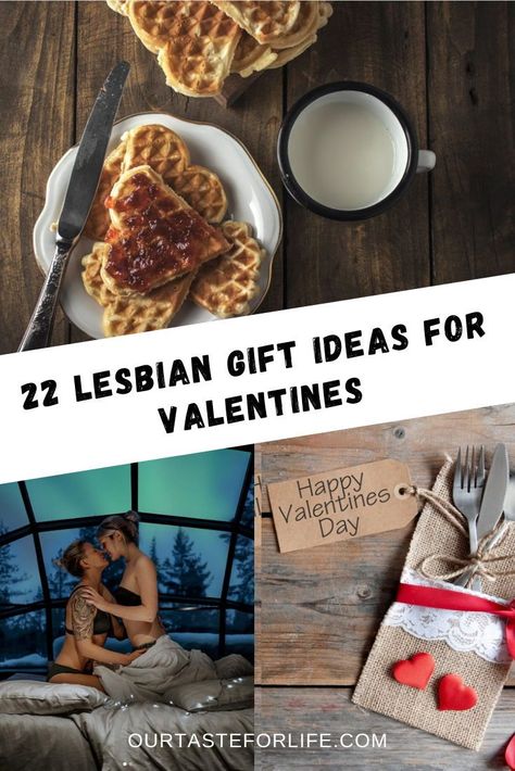 Wondering what to gift your other half this Valentine's Day? I've got 22 lesbian valentines day gift ideas to suit all budgets. #lesbian #lesbiangift #lesbiancouple #gifts #valentines #lgbtq Cute Valentine’s Day Gifts For Your Girlfriend, National Girlfriend Day Gifts Ideas, Asking Gf To Be Your Valentine, Sapphic Valentines Day Gifts, Valentines Gifts For Masc Gf, What To Get Your Girlfriend Valentines, Valentines Wlw Gifts, Queer Valentines Day, Cute Valentine’s Day Ideas For Girlfriend