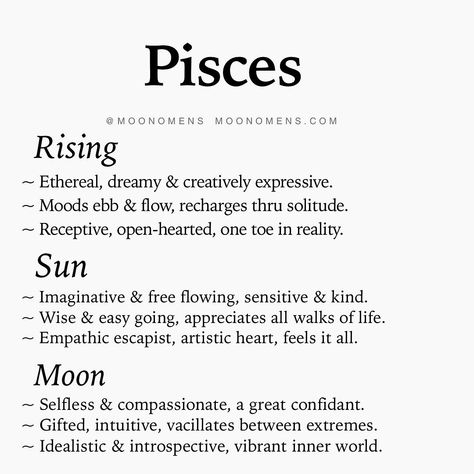 Moon Omens (@moonomens) • Instagram photos and videos Moon Omens, Capricorn Sun, Moon In Pisces, Aries Sun, My Moon Sign, Personality Chart, Astrology Meaning, Astrology Pisces, Pisces Moon