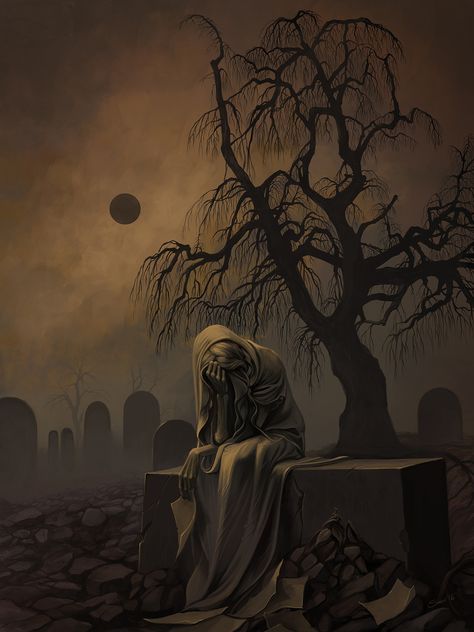 Women Models, Darkness Falls, Tool Band, Dark Images, Dark Artwork, Gothic Fantasy Art, Perfect Circle, Cemetery Art, Beautiful Dark Art