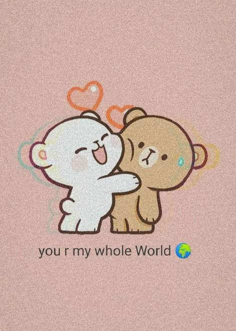 Bubu Dudu Quotes, Dudu Bubu Drawing, Dudu Bubu Wallpaper, Dudu Bubu Love, Teddy Drawing, Mocha And Milk, Mocha Bear, Dudu Bubu, Bear Drawings