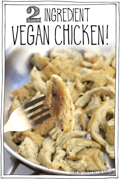 Diy Seitan From Flour, Vegan Rice Flour Recipes, Easy Seitan Recipe, Vegan Bacon Recipe, Vegan Chicken Recipes, Seitan Recipe, Seitan Chicken, Vegan Meat Recipe, Vegan Seitan