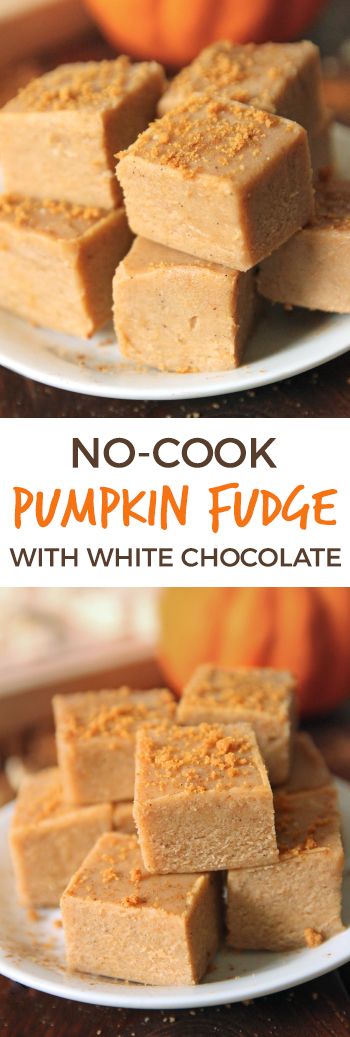 Microwave Pumpkin, Pumpkin Fudge, White Chocolate Fudge, Best New Recipes, Diy Easy Recipes, Pumpkin Cake Recipes, Oh Fudge, Chocolate Pumpkin, Candy Fudge