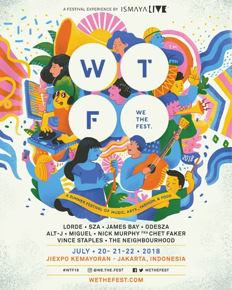 Event Poster Design Ideas, Fest Poster Design, Festival Banner Design, Behance Poster, Poster Konser, Poster Design Event, Fest Poster, Contest Poster, Posters Illustration