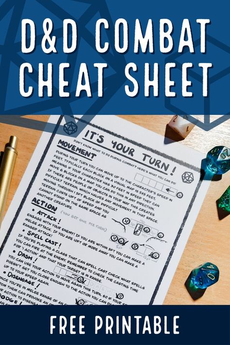 How To Start Playing Dnd, Dnd Quick Reference, Dnd Conditions Cheat Sheet, Dungeons And Dragons Free Printable, Dnd How To Play, Printable Dnd Miniatures, How To Play Dnd For Beginners, D&d For Beginners, D&d Printables