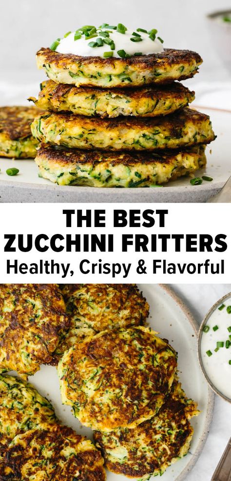 Low Calorie Zucchini Fritters, High Protein Zucchini Fritters, Zucchini Lunch, Protein Zucchini Recipes, Zucchini Protein Recipes, High Protein Zucchini Recipes, Zucchini Dinner Recipes, Zucchini Fritters Recipe, High Protein Vegan Recipes