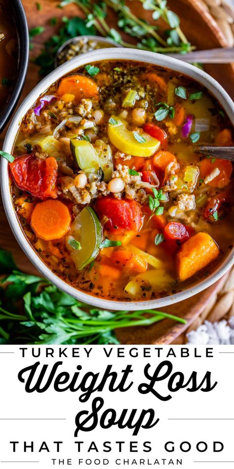 Easy Veggie Sides, No Carb Foods, Soup Turkey, Turkey Vegetable Soup, Ground Turkey Soup, Bird Recipes, Soup Cleanse, Cool Food Ideas, Amber Riley