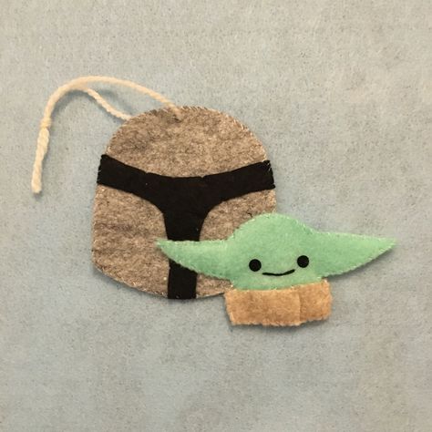 Star Wars Felt Ornaments, Tin Can Crafts, Felt Ornament, Felt Baby, Can Crafts, The Mandalorian, Tin Can, Felt Ornaments, Cute Gifts