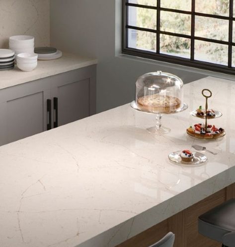 Miami Vena Silestone - Landmark Surfaces - Countertops | Granite | Marble | Quartz | Chantilly, Alexandria, Fredericksburg Miami Vena Quartz, Marble Quartz Countertop, Silestone Kitchen, Silestone Quartz Countertops, Silestone Countertops, Quartz Stone Countertops, Kitchen Slab, Countertops Granite, Quartz Kitchen Countertops