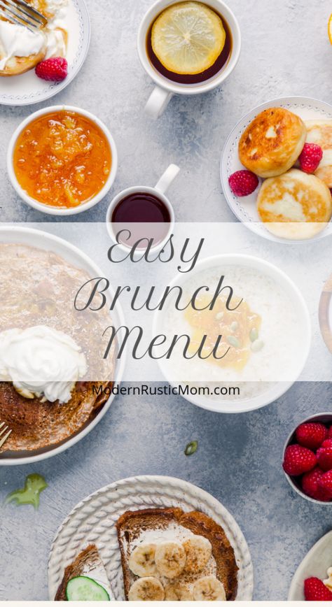 Holiday Hosting Ideas, Easy Brunch Menu, Friendsgiving Brunch, Rural Aesthetic, Party Hosting Tips, Friends Activity, Galentines Brunch, Thanksgiving Tips, Easter Brunch Menu