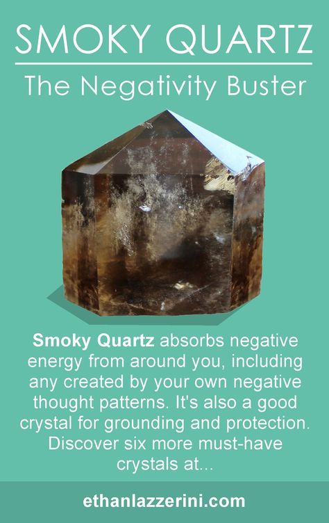 Smoky Quartz Meaning, Must Have Crystals, Crystal Meanings Charts, Quartz Crystal Meaning, Healing Guide, Quartz Meaning, Crystals For Beginners, Crystal Healing Properties, Crystal Information