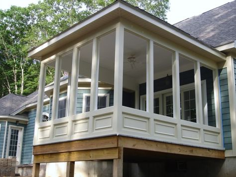 screened porch Diy Screened In Porch, Screened In Porch Plans, Screen In Porch, Screen Porch Ideas, Porches Ideas, Screened In Porch Diy, Screen Porches, Porch Diy, Porch Kits