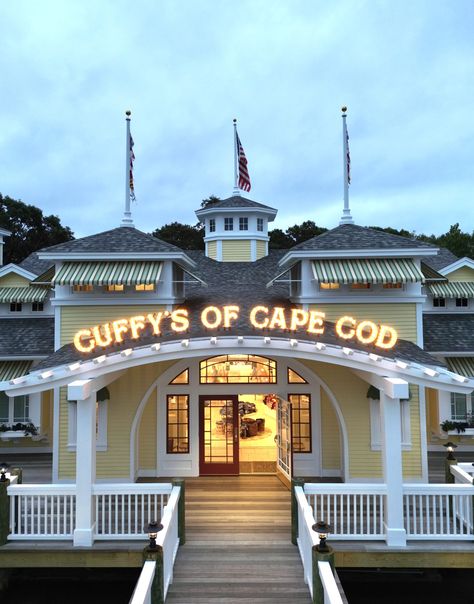 Cuffy's of Cape Cod | Sandwich Cape Cod, Cape Cod Winter, Book Retreat, Preppy Places, Cape Cod Town, Hyannis Cape Cod, Cape Cod Towns, Cape Cod Beach House, Cape Cod Aesthetic