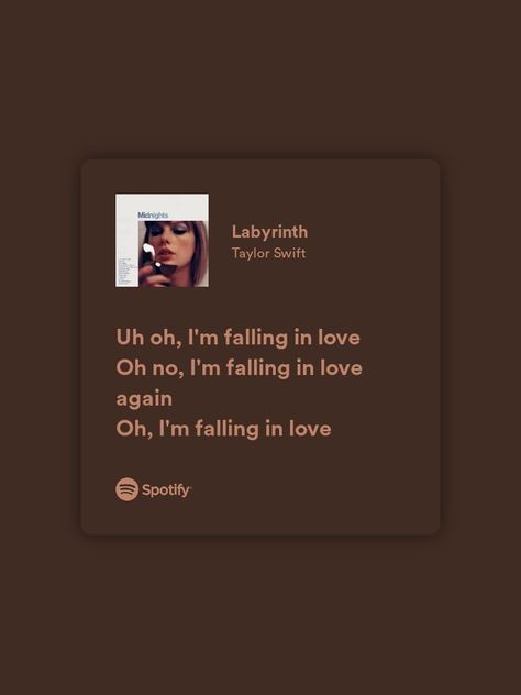 labyrinth taylor swift Uh oh, I'm falling in love Oh no, I'm falling in love again Oh, I'm falling in love Labyrinth Taylor Swift, Snow On The Beach Taylor, Dressing For Revenge, Anti Hero Taylor Swift, Crush Lyrics, Revenge Quotes, Snow On The Beach, Taylor Swift Dress, Definition Quotes