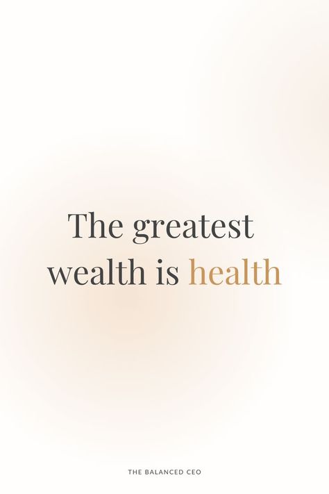 The greatest wealth is health quote Health Is Everything Quotes, Health Is Everything, Health Quote Motivational, Financial Health Aesthetic, Motivational Health Quotes, Health And Longevity, Positive Health Quotes Motivation, Quote About Health, Stay Healthy