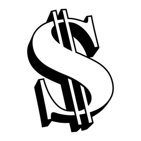 Dollar sign green vector Money Sign Tattoo, Dollar Sign Tattoo, Dollar Tattoo, Card Tattoo Designs, Money Tattoo, Sketch Tattoo Design, Money Sign, Tatuaje A Color, Tattoo Design Book