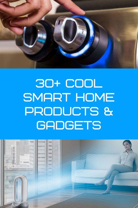 30 Cool Smart Home Products & Gadgets You Can Buy Today!  Smart home Products and gadgets have been steadily gaining more and more popularity for quite some time. We have already presented you with tons of .. Useful Home Gadgets, Cool Gadgets For Home, Smart Gadgets For Home, High Tech Gadgets Technology, Smart Technology Gadgets, Modernize Your Home, Smart Home Products, Smart Home Gadgets, Secret Storage