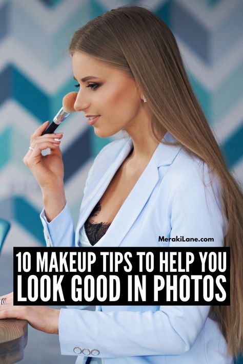 Makeup For Photography Tips, Picture Perfect Makeup Looks, Make Up For A Photo Shoot, Fall Photo Makeup Ideas, Tips For Looking Good In Pictures, Picture Ready Makeup, Makeup Tips For Pictures, Best Photo Makeup, Makeup For A Photoshoot