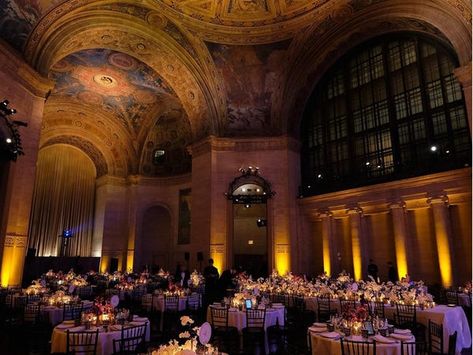 New York City Wedding Venues, Long Island Wedding Venues, Wedding Venues New York, Glamorous Wedding Venue, New York Wedding Venues, Nyc Wedding Venues, The Plaza Hotel, Library Wedding, Community Halls