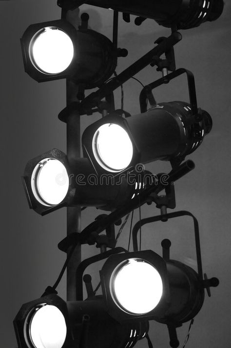 Stage Lights. On a vertical rig in black and white , #sponsored, #vertical, #Lights, #Stage, #white, #black #ad Parlour Ideas, Backstage Theatre, Theatrical Lighting, Tech Theatre, Technical Theatre, Stage Lighting Design, Teaching Theatre, Theatre Lighting, Ghost Light