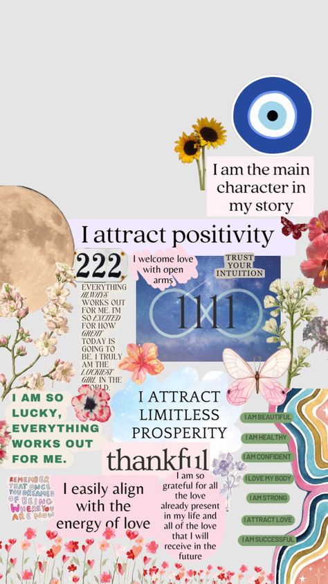 #myfirstshuffle 11 11 Wishes Quotes, The Universe Wallpaper, Pretty Affirmations, Create Vision Board, Manifestation Self Love, Vision Goals, Universe Wallpaper, Spiritual Consciousness, Board Themes