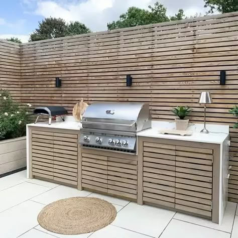 15 Outdoor Cooking Station Ideas - Expert Home Keeper Outdoor Cooking Station, Pool House Cabana, Ikea Outdoor, Outdoor Bbq Area, Outdoor Grill Station, Outdoor Cooking Area, Outdoor Barbeque, Outdoor Kitchen Plans, Grill Station