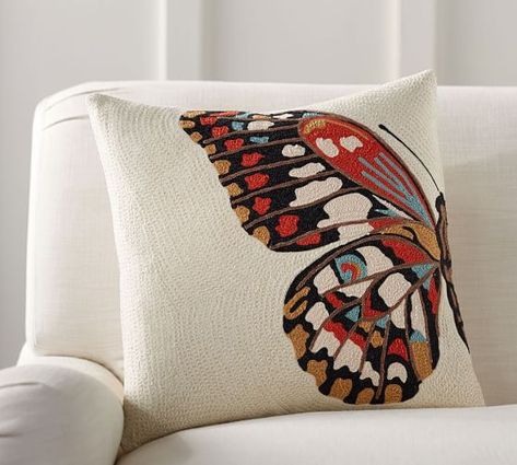 Why Do We Love Butterflies? • Segreto Finishes Nails Butterfly, Tattoos Butterfly, Hand Painted Pillows, Butterfly Throw Pillows, Cushion Embroidery, Butterfly Locs, Fabric Painting On Clothes, Butterfly Pillow, Butterfly Nails