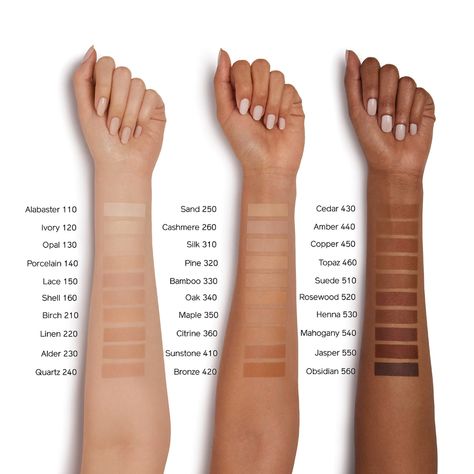 Synchro Skin Self-Refreshing Foundation SPF 30 - Shiseido | Sephora Skin Tone Chart, Shiseido Synchro Skin, Lightweight Foundation, Trending Gifts, Color Palettes, Harrods, Sephora, Skin Tones, Black Cat