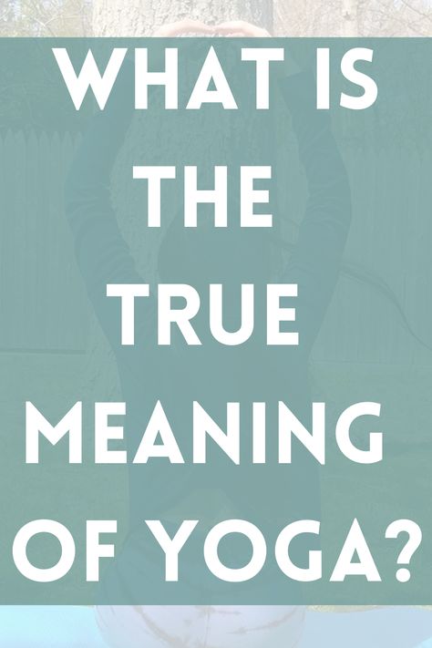 What is the true meaning of yoga. Many people would explain the definition of yoga as a physical form of exercise but it is so much more than this. The "vinyasa" part of yoga did not come around until more recent years. When we look around the time where yoga began, yoga was more about a way of life and connection with something greater than ourselves. Meditation was a part of yoga in ancient times. So yoga as a whole really works on our body, mind, and soul. Yoga Meaning, Yoga Definition, Yoga Articles, What Is Yoga, Yoga Philosophy, Mind Body Connection, Restorative Yoga, Improve Flexibility, Vinyasa Yoga