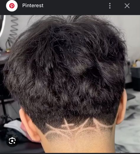 Taper Designs For Men, Taper Designs Hair, Free Style Design Haircut, Blowout Taper Men Design, Taper Designs Haircuts, Back Haircut Designs, Design On Hair For Men, Mid Taper Fade Haircut Designs, Haircut Back Design