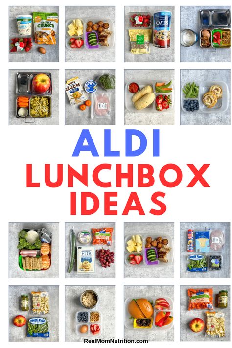 10 ALDI Lunch Box Ideas Your Kids Will Love Easy Aldi Lunches, Kids Snack Box, Kids Lunch Box Meals, Toddler Lunch Box, Pizza Roll Recipe, Kids Packed Lunch, Lunch Packing, Preschool Lunch, Aldi Meal Plan