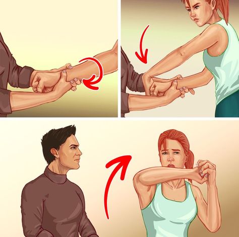 How to Protect Yourself: 8 Self-Defense Techniques Karate Moves, Martial Arts Sparring, How To Defend Yourself, Self Defence Training, Defense Techniques, Self Defense Moves, Self Defense Tips, Self Defense Women, Survival Skills Life Hacks