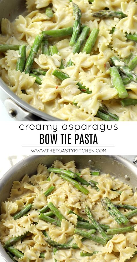 Bow Tie Pasta Recipes, Pasta Asparagus, Asparagus Pasta Recipes, Bow Tie Pasta Recipe, Pasta With Asparagus, Best Asparagus Recipe, Grilled Asparagus Recipes, Asparagus Recipes Baked, Pasta Recipes Easy