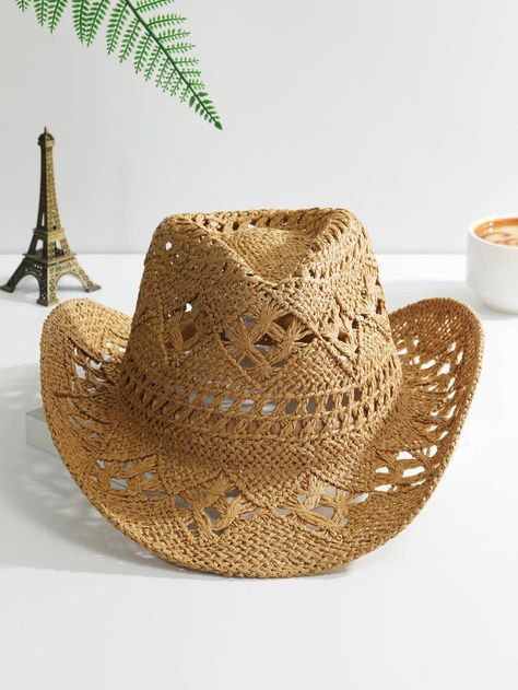 Sombrero Cowboy, Straw Cowgirl Hat, Cowboy Hats Women, Raffia Sun Hat, Cowboy Hat Bands, Summer Straw Hat, Straw Hat Beach, Straw Cowboy Hat, Chapeau Cowboy