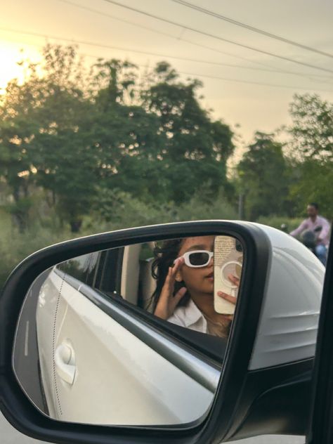 Aesthetic Story Idea, Car Mirror Selfie, Songs Ideas, Insta Aesthetics, Clouds Wallpaper Iphone, Eid Looks, Bday Dress, Fake Photo Short Hair, Eid Card Designs