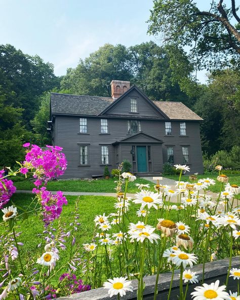 Louisa May Alcott’s Orchard House on a summer day in July. It was my birthday, to be exact—July 17. Louisa May Alcott House, Orchard House, England Road Trip, New England Road Trip, Senior Trip, Louisa May Alcott, March 1, July 17, 2025 Vision