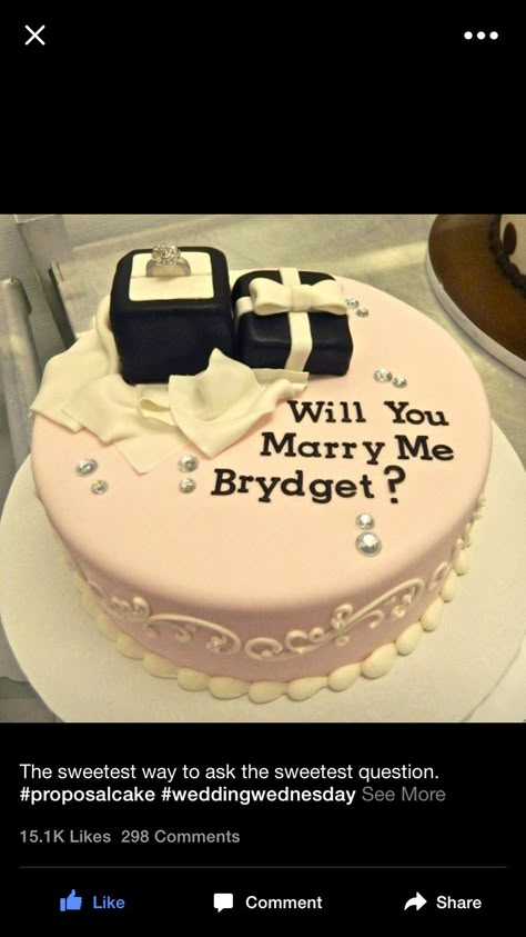 Will you marry me cakes! Marry Me Cake Ideas, Proposal Cakes Ideas, Carlos Bakery Cakes, Proposal Cake, Engagement Party Cake, Carlos Bakery, Engagement Cakes, Special Occasion Cakes, Cake Boss