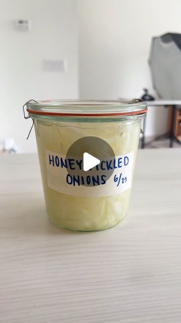 Lisa Kitahara on Instagram: "honey pickled onions!! 🧅🍯 

I was highkey hoping someone would ask about these 🤭 

My grandma used to make them with shin tamanegi (新玉ねぎ) which I think are called new onions in English? 🤔 I used sweet onions here which are are just as yummy and not as strong or spicy. 

🔗 full recipe on okonomi kitchen blog

#pickledonions #玉ねぎ" Okonomi Kitchen, Sweet Onions, Pickled Onions, July 16, Sweet Onion, Onions, Pickles, Healthy Food, Honey