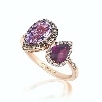 Le Vian Jewelry, Levian Jewelry, Amethyst Rings, Alexandrite Jewelry, Diamonds Rings, Diamond Cluster Earrings, Chocolate Diamonds, Le Vian, Purple Jewelry